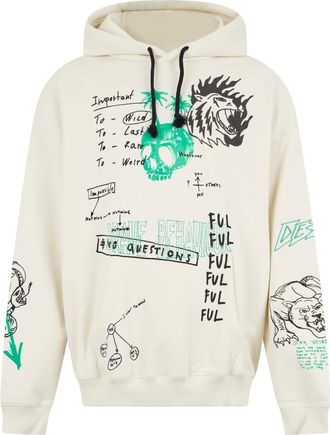 Diesel S-Ummer-B3 Hoodie - Heren - Sweatshirts & Hoodies - Beige - Maat: M Katoen