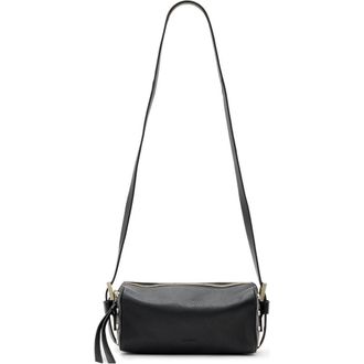 AllSaints Miro Barrel Crossbody Bag in Black at Nordstrom Rack