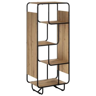 vidaXL Aparador Alto Roble Artisan 60 X 37.5 X 144 Cm Vidaxl