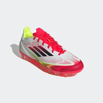 adidas Fussballschuh ADIDAS PERFORMANCE F50 PRO MG, Damen, Gr. 42,5, bunt (cloud wei&szlig;, core schwarz, solar gelb), Synthetik, Textil, Schuhe Fussballschuh