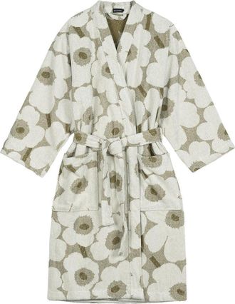 Marimekko Pieni Unikko Bathrobe