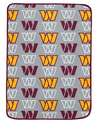 Pegasus Sports Washington Commanders Nfl Team Logomania Oversized Fleece Blanket