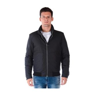 Versace Stijlvolle Denim Jack - Heren - Bomber jackets - Zwart - 3XL - Denim - Jassen