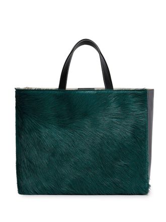 Marni Borsa tote Museo Soft E/W - Verde