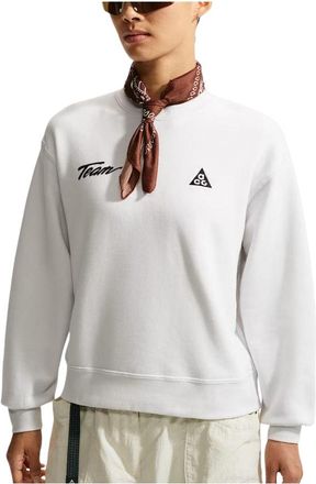 Nike (WMNS) Nike ACG Tuff Fleece Sweatshirt Asia Sizing Summit White IU8169-121