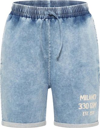 Carlo Colucci Almost Denim Shorts - Heren - Denim shorts - Blauw - XL - Denim - Korte Broeken