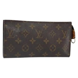 Louis Vuitton Pre-owned Wallets, female, Brown, Size: ONE SIZE Pre-owned Vintage Wallet