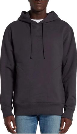 7 For All Mankind Felpa - Heren - Hoodies - Blauw - M - Hoodies & sweatvesten