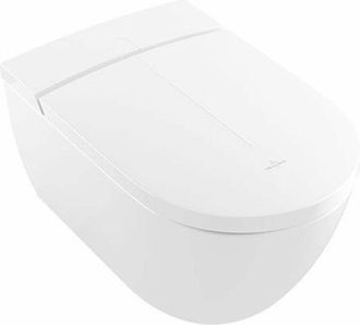 Villeroy & Boch Villeroy&boch - ViClean, wc douche sans rebord avec abattant
