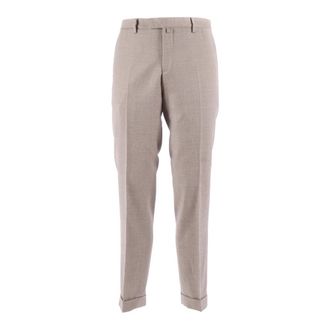 BRIGLIA 1949 Bg 03S Kostuumbroek - Heren - Nette broeken - Bruin - 2XL - Wol - Broeken
