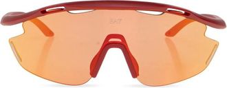 Emporio Armani Sports Shield Zonnebril - unisex - Accessoires - Rood - Maat: 41 MM