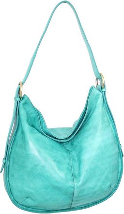Nino Bossi Carlotta Hand-Dyed Vintage Leather Hobo Bag