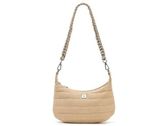 Think Royln Mini Moon Shoulder Womens Handbags Soft Sand Suede