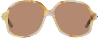 Valentino Brown Irregular Unisex Sunglasses VLS-177 B 59