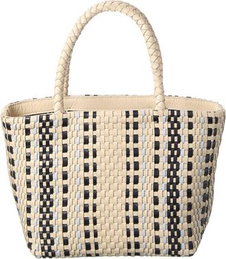 Madewell Mini Woven Leather Tote