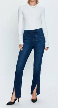 Pistola Denim Teagan High Rise Vented Cigarette Jeans In Urban Spree
