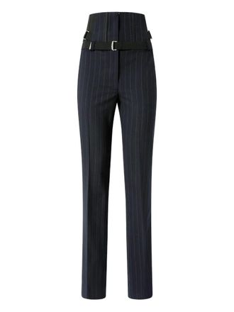 Pinko Pantaloni gessati - Blu