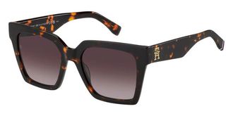Tommy Hilfiger TH 2100/S 086/HA Womens Sunglasses Tortoiseshell Size 53