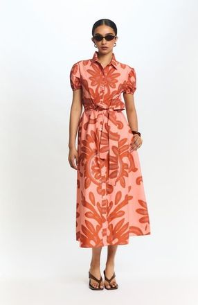 Diarrablu Selma Button Up Dress Elia in Elia Rose at Nordstrom, Size Small
