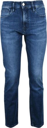 Cycle Body Slim High-Rise Jeans - Dames - Regular Fit Jeans - Blauw - W25 - Katoen - Jeans