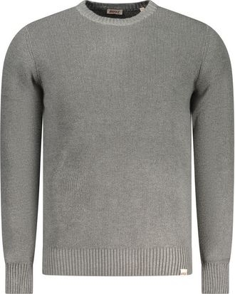 Rifle Grigio Viscose Heren Sweater