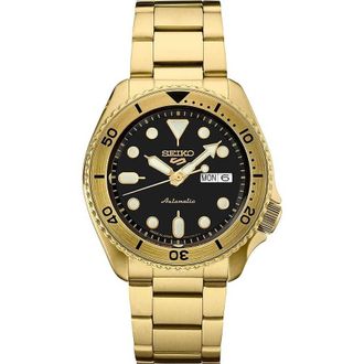 Seiko 5 Sports Automatic Black Dial Mens Watch SRPK18