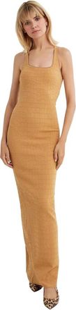 Jacquemus The Scala Dress - Dames - Kleedjes - Beige - 2XS - Kleedjes