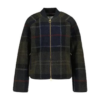 Barbour Kirklees Fleece - Dames - Jassen - Groen - Maat: L Fleece