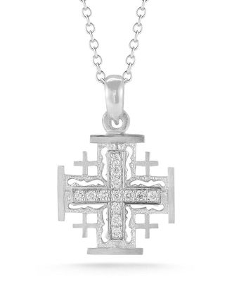 I.Reiss Company 14K 0.16 Ct. Tw. Diamond Necklace