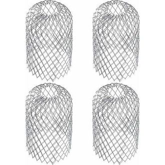 OEM Protectores De Canalones Ulisem De 4 Piezas Para Aproximadamente 6.69 X 3.15 Pulgadas, Filtros De Canalones, Malla, Tope De Hojas, Colador De Canalone