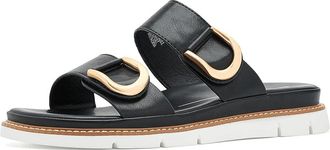 Los Cabos San Womens Sandals Black : EU 40 (US Womens 9.5-10) M, Faux Leather