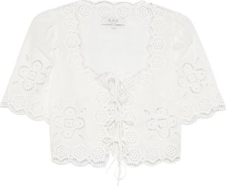 Sea New York Babette Eyelet Blouse