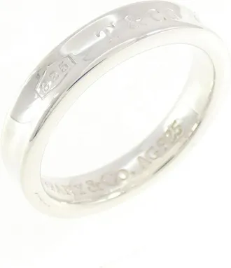 Tiffany & Co. Silver 925 Band Ring (Pre-Owned)