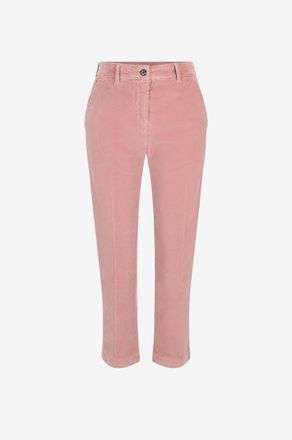 Pamela Henson Hose mit geradem Bein aus Samt Emma