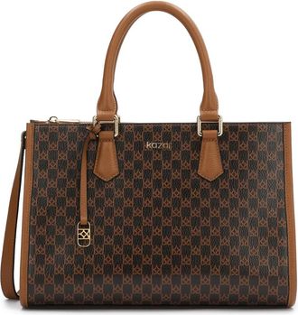 Kazar Nafi Handtas - Dames - Handtassen - Bruin - ONE Size - Leer - Tassen