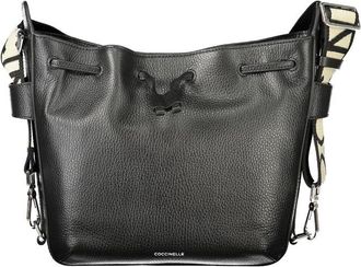Coccinelle Black Leather Womens Handbag