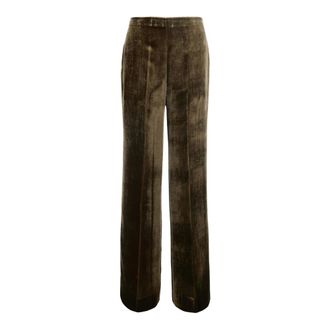 P.A.R.O.S.H. Mujer, Pantalones, Marr&oacute;n, Talla: S
