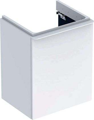 Keramag Geberit Smyle Mueble De Lavabo Con Enjuague Manual Cuadrado