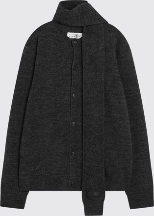 Maison Margiela Cardigan di lana con fusciacca Mm6 Maison Margiela