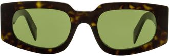 Retro Superfuture Tetra Sunglasses - Havana