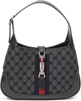 Balenciaga Pre-owned Womens Small Jackie 1961 Hobo Shoulder Bag - Black - One Size