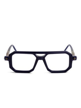 Kuboraum P8 glasses - unisex - Acetate/Metal - 53 - Blue