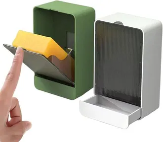 OEM Porta Sapone Da Doccia, Contenitore Da Parete, Montaggio Senza Foratura, 12,9 X 4,5 X 7,9 Cm, Organizer Da Bagno Multiuso, Impermeabile, Salvaspazio