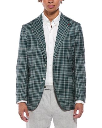 Isaia Marechiaro Wool Sport Jacket