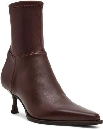 Steve Madden Stasia Pointed Toe Boot in Brown at Nordstrom, Size 5.5
