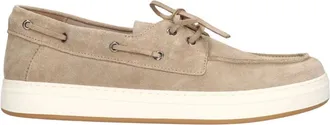Hogan Heren, Schoenen, Beige, Maat: 43 EU Leer
