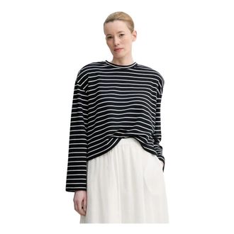 Gestuz Longsleeve - Tops - Mujer - Negro - L