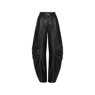 Rotate Leather Trousers