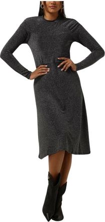 Lollys Laundry Rosie Jurk - Dames - Casual kleedjes - Grijs - L - Kleedjes