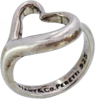 Tiffany & Co. Silver 925 Band Ring (Pre-Owned)